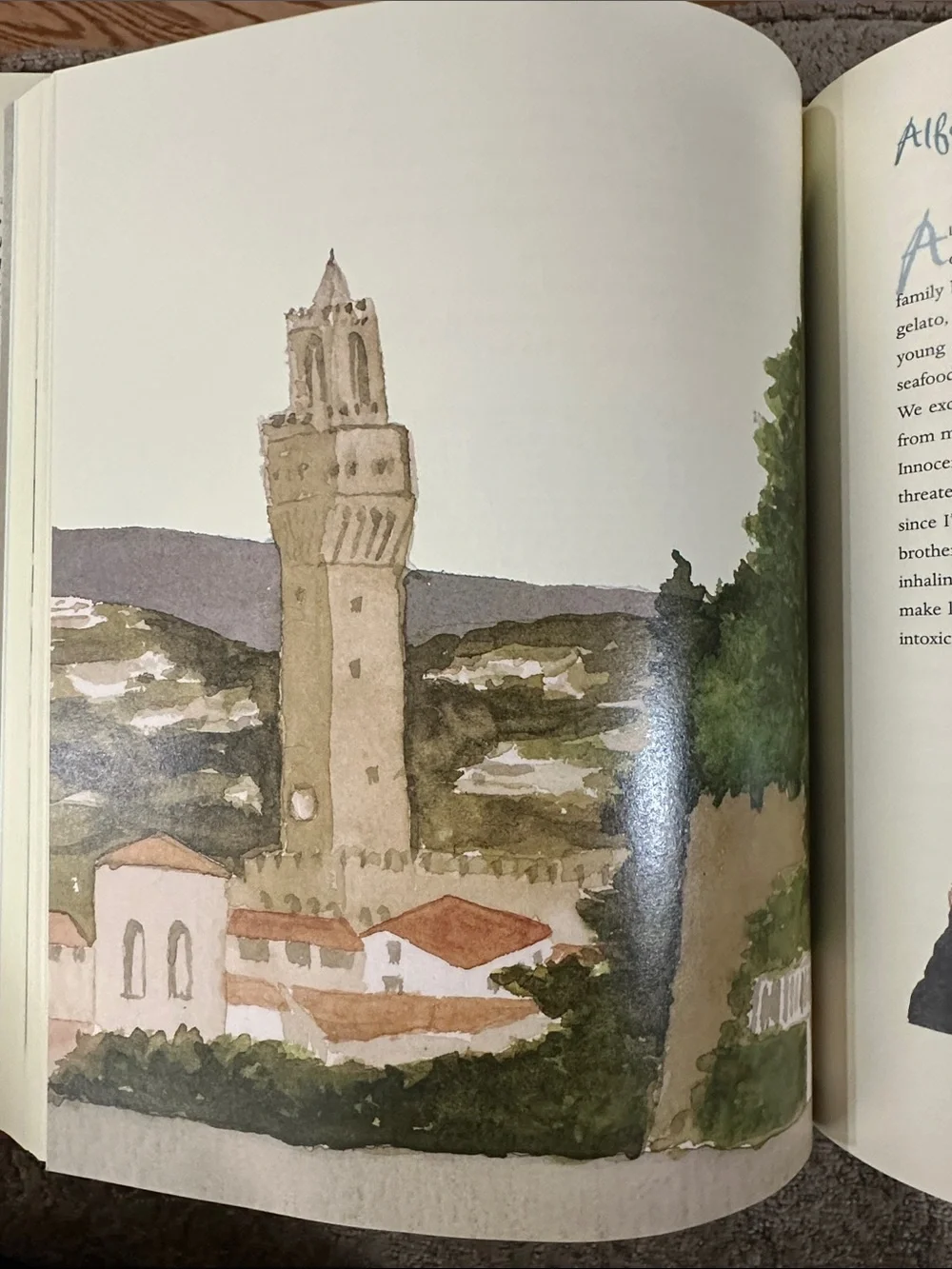 Adventurers of an Italian Food Lover cookbook .